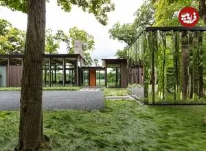 هشت خانۀ «مدرن دورافتاده» که در دل طبیعت ساخته شده‌اند