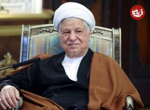 عکس؛ سفر در زمان؛ «سردار سلیمانی در مراسم تشییع هاشمی رفسنجانی»؛ سال 95