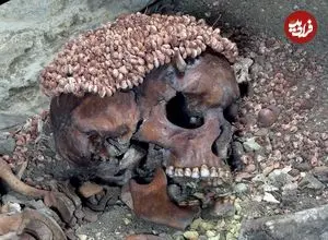 شاهزادۀ 28 هزارساله که با تاج صدف در غار پیدا شد