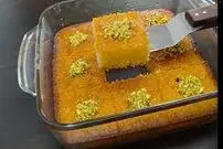 (ویدئو) طرز تهیه بسبوسه عربی؛ یک دسر فوق العاده برای ماه رمضان