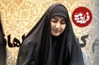 عکس؛ سفر زمان؛ دیدار «عزت الله ضرغامی» با «زینب، دختر سردار سلیمانی»؛ سال 1399