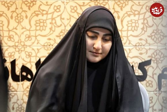 عکس؛ سفر زمان؛ دیدار «عزت الله ضرغامی» با «زینب، دختر سردار سلیمانی»؛ سال 1399