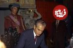 عکس| سفر در زمان؛ «محمدرضا پهلوی، فرح و نادر جهانبانی» در سفر لهستان؛ سال 1356