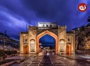 عکس| سفر زمان؛ تصویر کمتردیده‌شده از «دروازه قرآن شیراز» در دوران رضاخان