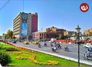 عکس| سفر زمان؛ «میدان توپخانه» 160 سال قبل چه شکلی بود؟