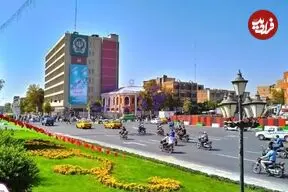 عکس| سفر زمان؛ «میدان توپخانه» 160 سال قبل چه شکلی بود؟