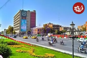 عکس| سفر زمان؛ «میدان توپخانه» 160 سال قبل چه شکلی بود؟