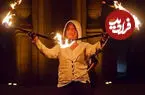 ببینید| شعله‌ور شدن لباس اجراکننده رقص آتش