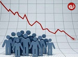 اینفوگرافی؛ کشورهای جهان با بیشترین کاهش جمعیت 