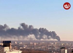 حملات پهپادی اوکراین به روسیه خنثی شد؛ قطعات یک پهپاد به یک قطار برخورد کرد