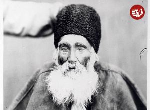 عکس؛ سفر در زمان؛ عکس پیرترین ایرانی زمان قاجار با ۱۲۰ سال سن
