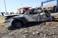 ببینید؛ نتیجه مرگبار اقدام جنون‌آمیز راننده در جاده ساری - جویبار