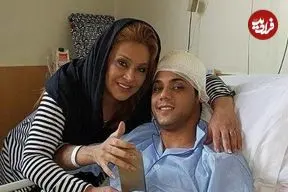 عکس| سفر زمان؛ «نسرین مقانلو» در کنار «سعید راد و حامد بهداد» در پشت‌صحنه سریال «دل»