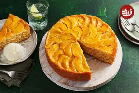 طرز تهیه کیک برگردان انبه؛ دنیایی از طعم و بو