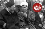 عکس؛ سفر در زمان؛ «آیت الله مفتح و عفت مرعشی بر بالین هاشمی رفسنجانی بعد ترور»؛ سال 58