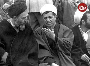 عکس؛ سفر در زمان؛ «آیت الله مفتح و عفت مرعشی بر بالین هاشمی رفسنجانی بعد ترور»؛ سال 58