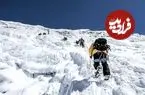 ببینید| عملیات جست‌و‌جو برای یافتن پیکر ۲ کوهنورد مفقود شده زیر ۱۰ متر برف