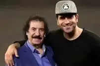 عکس| سفر زمان؛ «جوادیساری» در دوران جوانی در کنار «بهمن مفید»؛ دهۀ 50