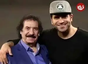 عکس| سفر زمان؛ «جوادیساری» در دوران جوانی در کنار «بهمن مفید»؛ دهۀ 50