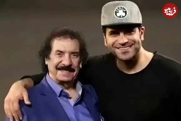 عکس| سفر زمان؛ «جوادیساری» در دوران جوانی در کنار «بهمن مفید»؛ دهۀ 50