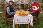 ببینید| غذای روستایی در آذربایجان؛ تهیه همبرگر مرغ سنتی
