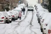 ارتفاع برف در این استان به ۱۵ سانتیمتر رسید