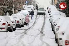 ارتفاع برف در این استان به ۱۵ سانتیمتر رسید