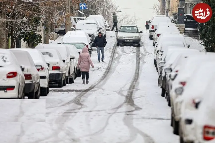 ارتفاع برف در این استان به ۱۵ سانتیمتر رسید