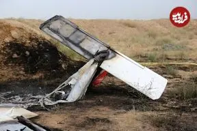 ببینید؛ سقوط هواپیمای مکزیکی حامل ۶ سرنشین در تگزاس