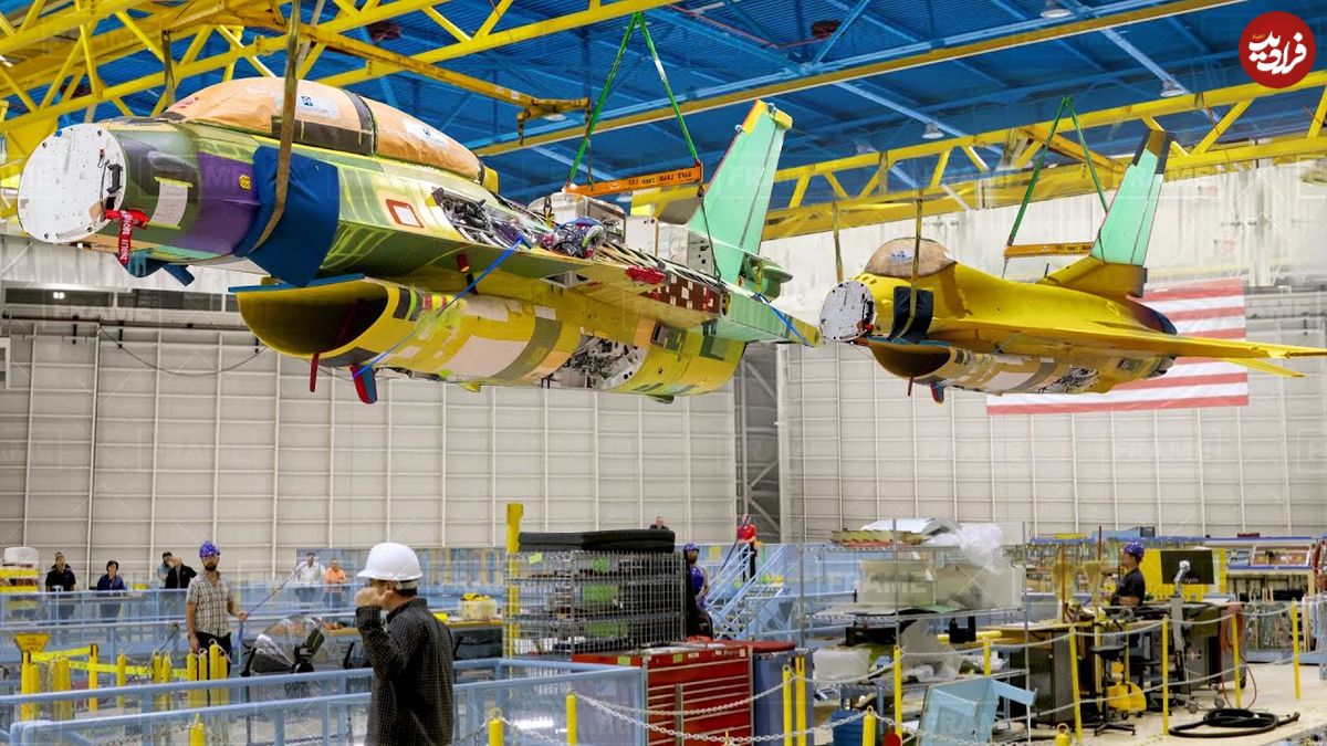 ببینید؛ نگاهی به خط تولید و مونتاژ جنگنده های F-16 و F-35 در کارخانه
