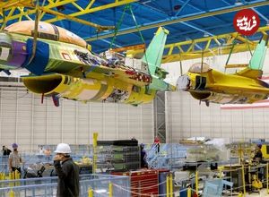 ببینید؛ نگاهی به خط تولید و مونتاژ جنگنده های F-16 و F-35 در کارخانه