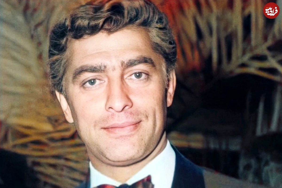 عکس| سفر در زمان؛ «محمدعلی فردین» در یک مهمانی دوستانه؛ اواخر دهه 60