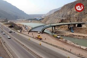 عکس؛ سفر در زمان؛ «تونل محور رودبار به منجیل»؛ سال 1351