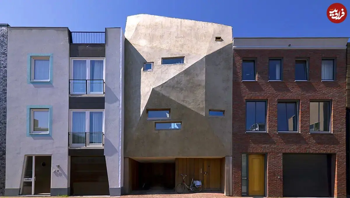 عکس؛ خانه ای که زیبا نیست اما یک اثر هنری است!