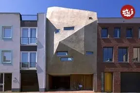 عکس؛ خانه ای که زیبا نیست اما یک اثر هنری است!