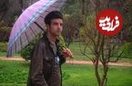 عکس| سفر در زمان؛ «حامد» سریال آوای باران در کنار آرامگاه کوروش کبیر؛ سال 96