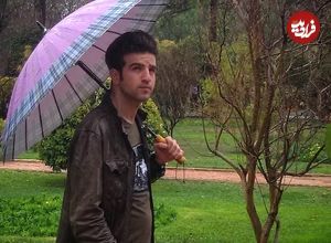 عکس| سفر در زمان؛ «حامد» سریال آوای باران در کنار آرامگاه کوروش کبیر؛ سال 96