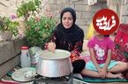 ببینید؛ غذای روستایی در ایران؛ پخت آش دوغ و تهیه کره محلی