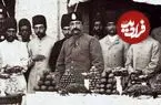 خاطره‌ای جالب از ناصرالدین‌شاه: میوه‌ای که خوشه‌اش شبیه انگور بود اما طعمش مثل بامیا!
