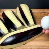 ببینید| طرز تهیه یک غذای ساده و جدید با بادمجان و تخم مرغ