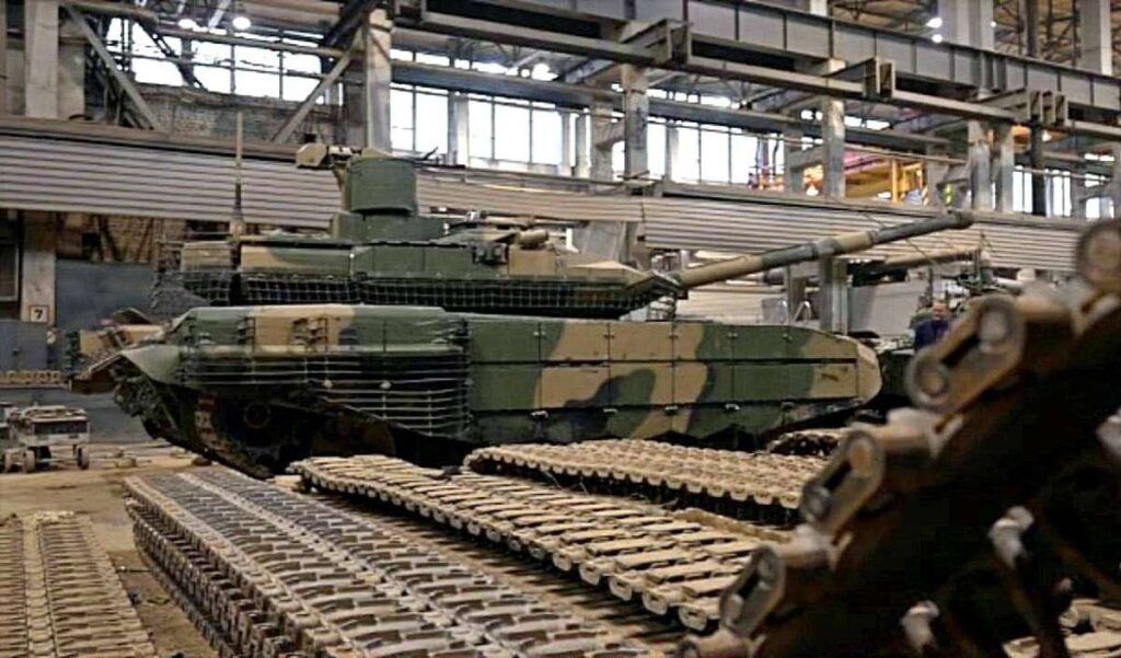 جدیدترین تانک های تولید شده در معروف ترین کارخانه تولید تانک روسیه