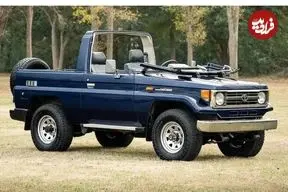 تصاویر| تویوتا لندکروزر سری ۷۰ کمیاب با سقف بازشو، محبوب کلکسیونرها