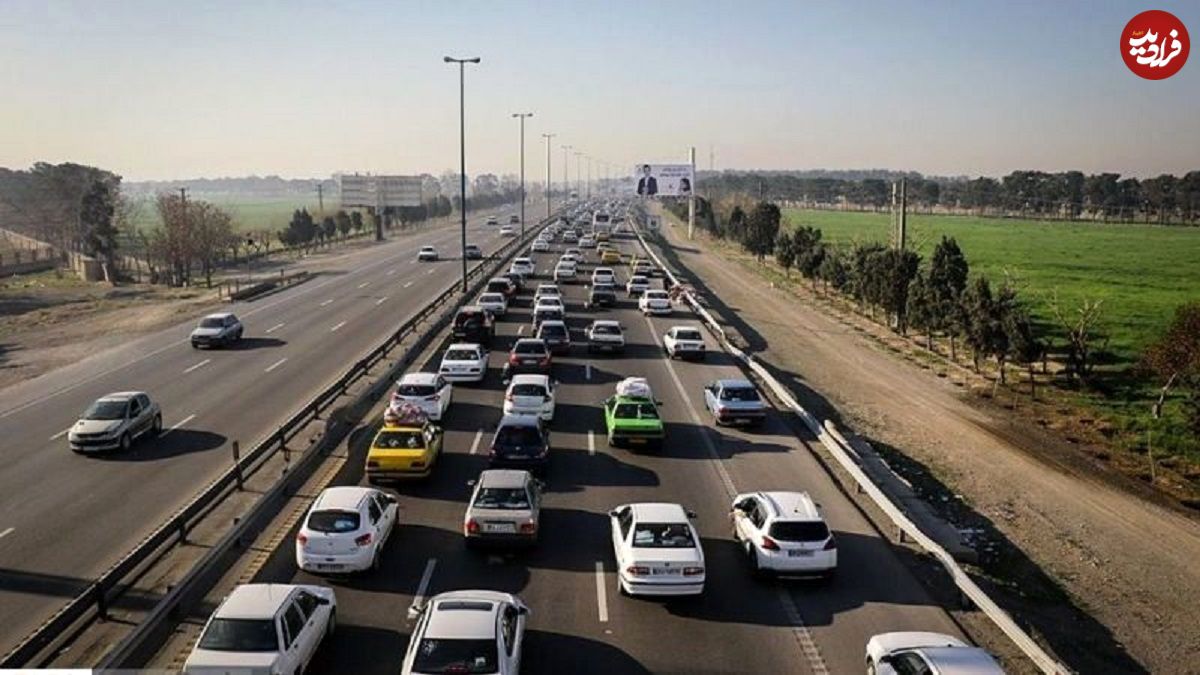 (عکس) خروجی جاده تهران به طرف قم؛ 96 سال قبل