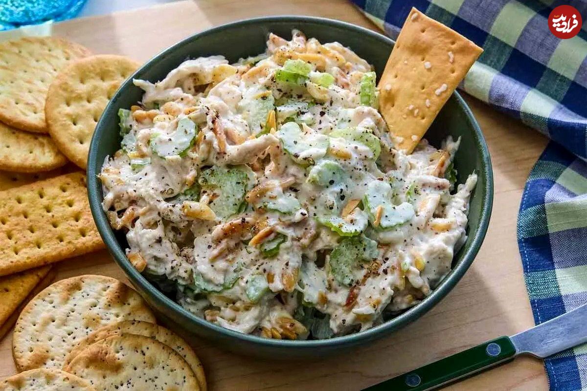 طرز تهیه سالاد مرغ کلاسیک به روش رستورانی