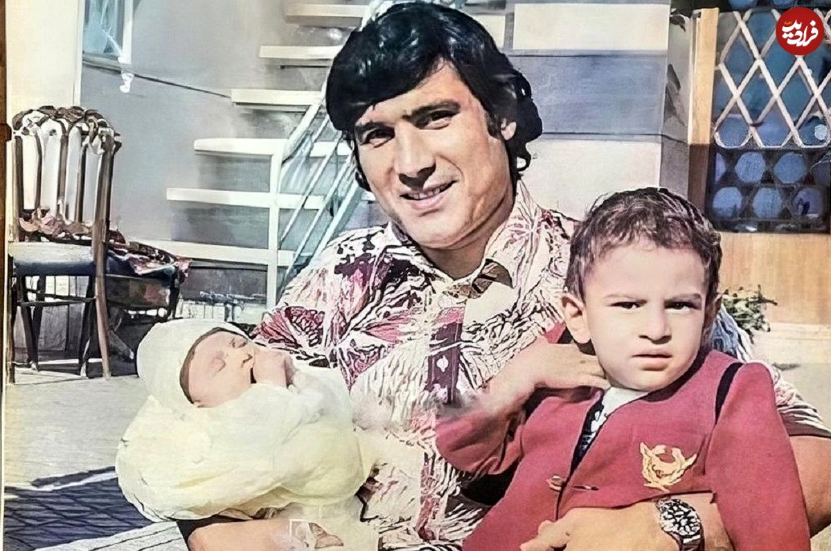 عکس| سفر در زمان؛ «نعمت الله آغاسی» در کنار «عارف عارف کیا»؛ دهه 50