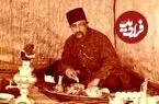 عکس| سفر زمان؛ ناصرالدین شاه و آرایشگر مخصوصش حاج حیدر در شکارگاه