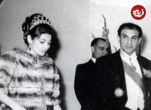 عکس| سفر در زمان؛ تفرج «اردشیر زاهدی و شهنار پهلوی» در سوئیس؛ سال 1336 
