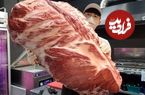 (ویدئو) غذای خیابانی در کره جنوبی؛ برش زدن 19 کیلو دنده گاو و پخت استیک