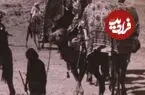 عکس| سفر زمان؛ کاروان قاجاری در راه بندرعباس؛ سفر با شتر و الاغ در جنوب ایران