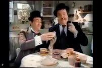 ببینید| تبلیغ کره مارگارین با حضور لورل و هاردی؛ سال 1970